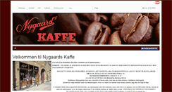 Desktop Screenshot of nygaardskaffe.dk